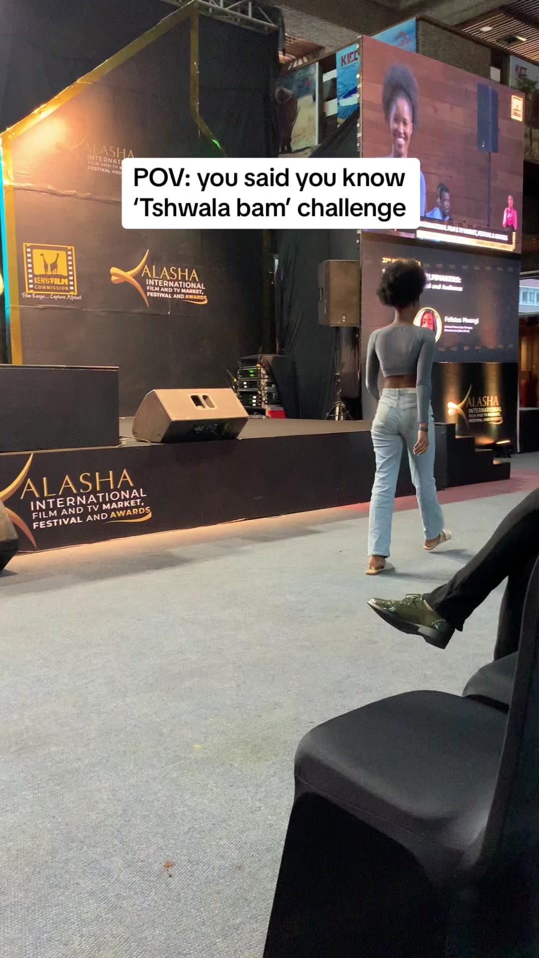 Stage at the Alasha International Film and TV Awards